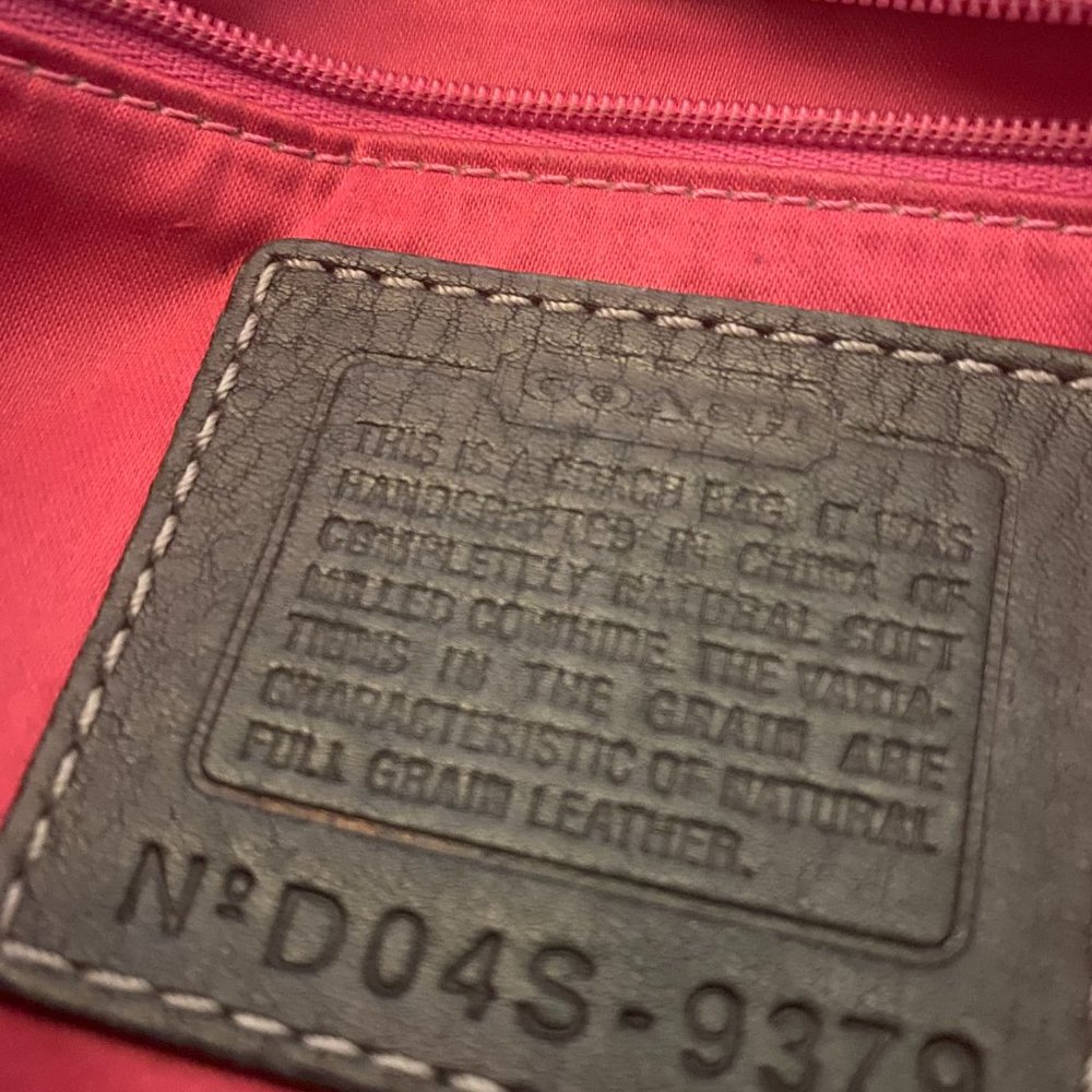 Vintage Leather Coach Hobo Bag - Picture 10 of 13
